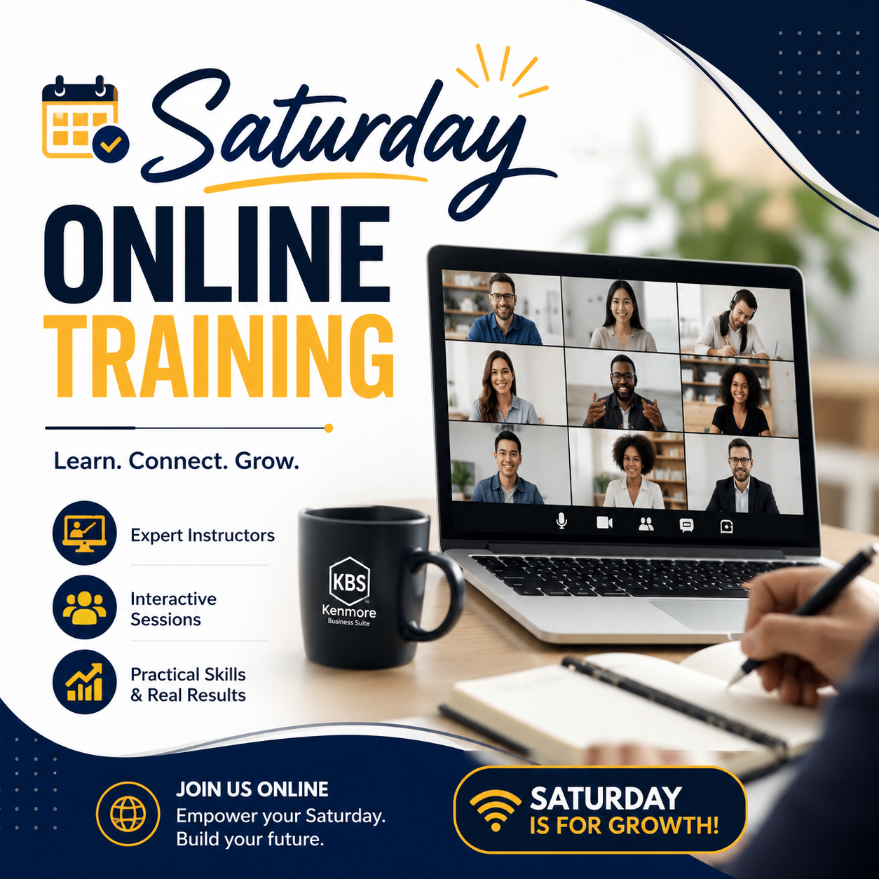 Saturday ONLINE TRAINING
